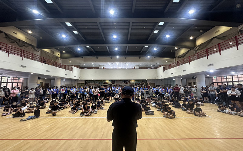 小小警消齊聚楠梓 300童快樂體驗打擊犯罪與防災救護 Ae108f257b0b4be82990c759505a5335