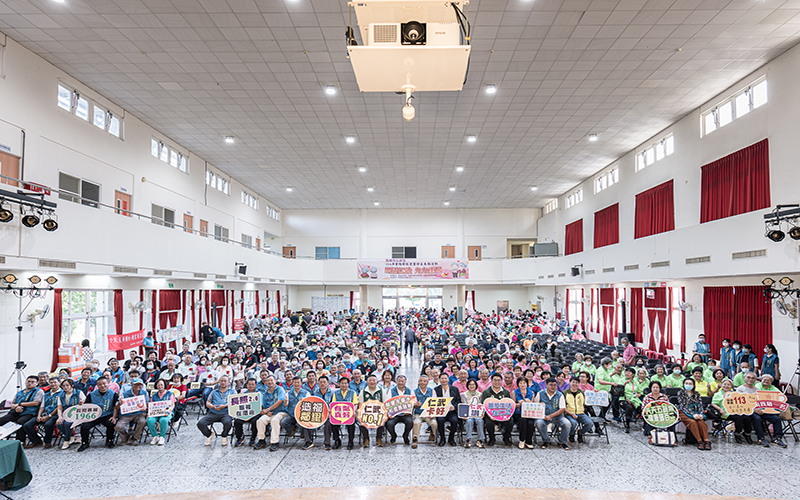 九九重陽傳溫情 仁武齊心推樂齡 鄰里共創幸福生活圈 Ma yi chang