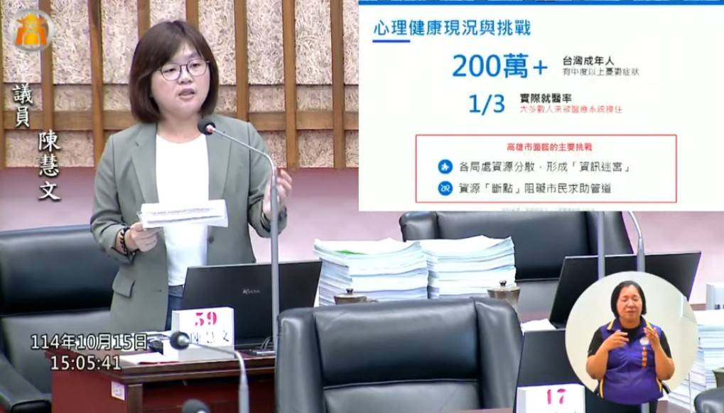 陳慧文關切心理健康與長照議題 促完善高雄照護支持網絡 9bb0bef6980fca55ff8ead1f0d6f63d4