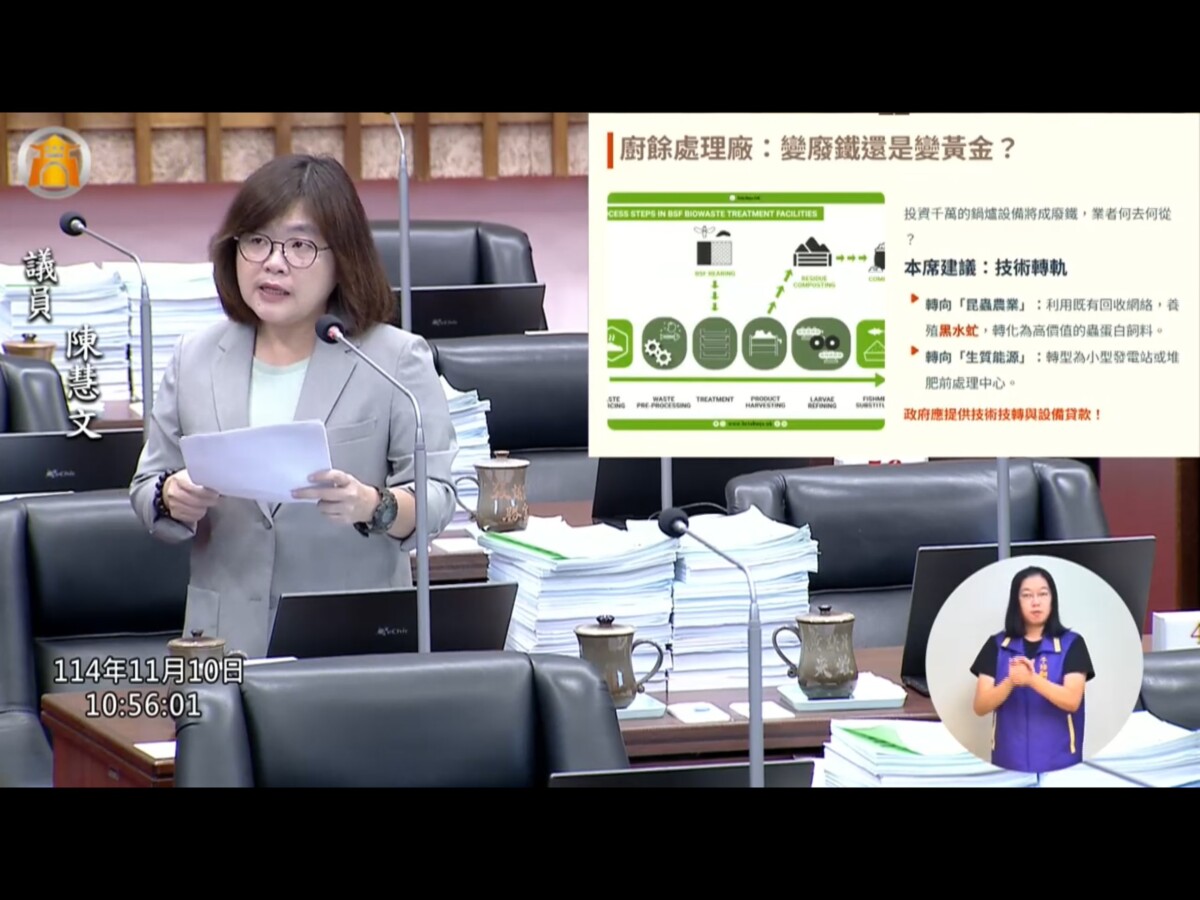 陳慧文推動畜產轉型升級 農業局承諾三個月內提具體計畫 830b837a31d4f28fd3c8ba7f4c4a8ef2