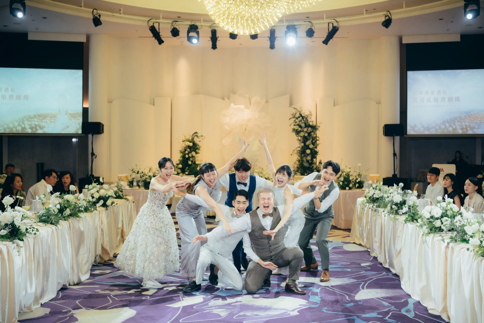 婚禮不只是一場宴席   高雄萬豪以沉浸式劇場掀起婚宴體驗新風潮