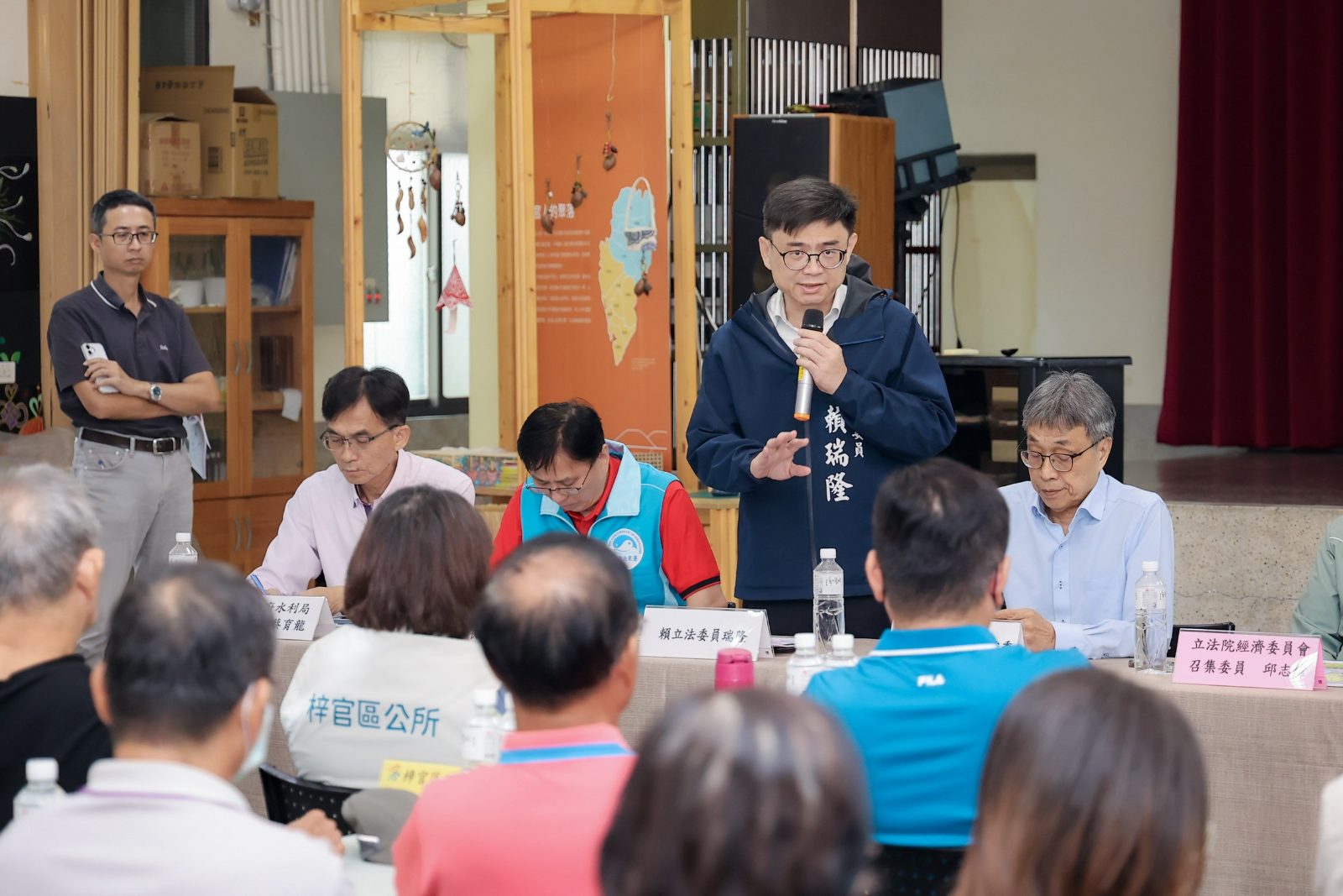攜手邱志偉勘查北高雄防汛　賴瑞隆提精準治水韌性治城新戰略