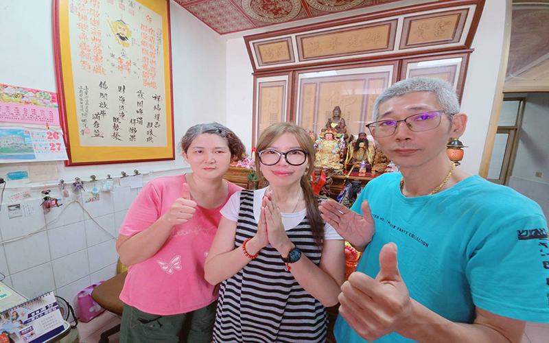 廖婉君走訪旗山妙善聖堂　聊起青春往事自爆第一捲卡帶竟是陳思安