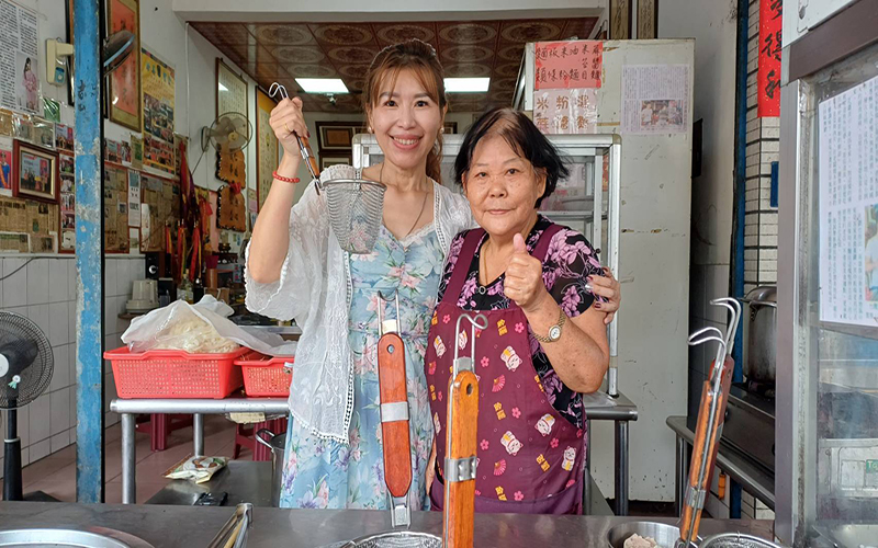 在地好味道被看見  廖婉君現身旗山尚有麵店　客家粄條魅力大曝光