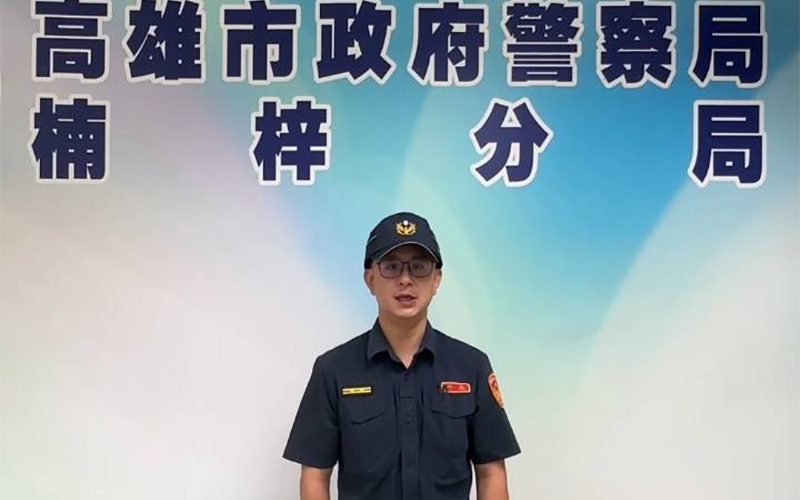 逃亡難躲警察鷹眼　楠警慧眼認出12案通緝犯　迅速逮捕歸案