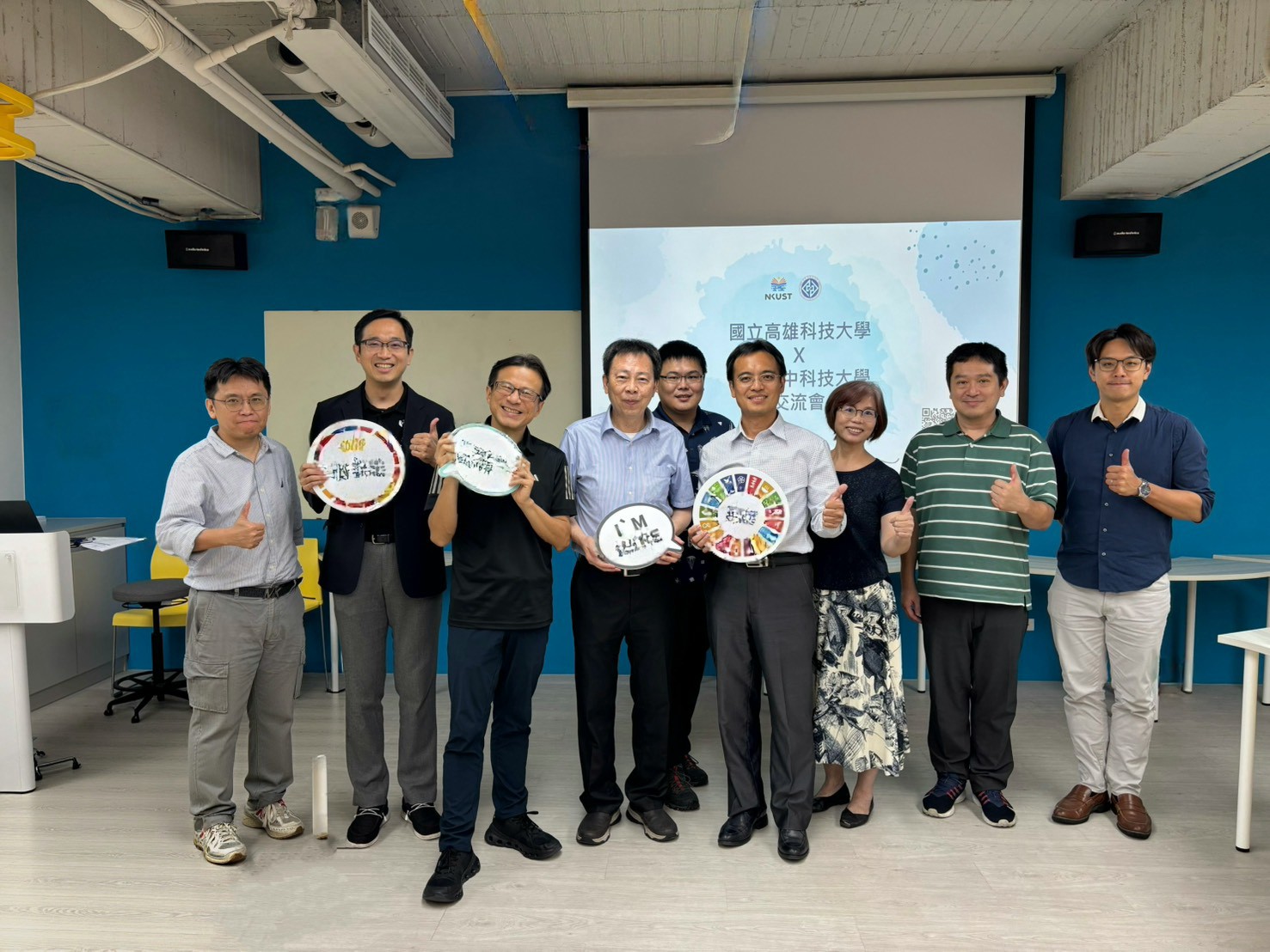 高科大AI智慧校園亮眼　永續成果獲肯定吸引臺中科大取經