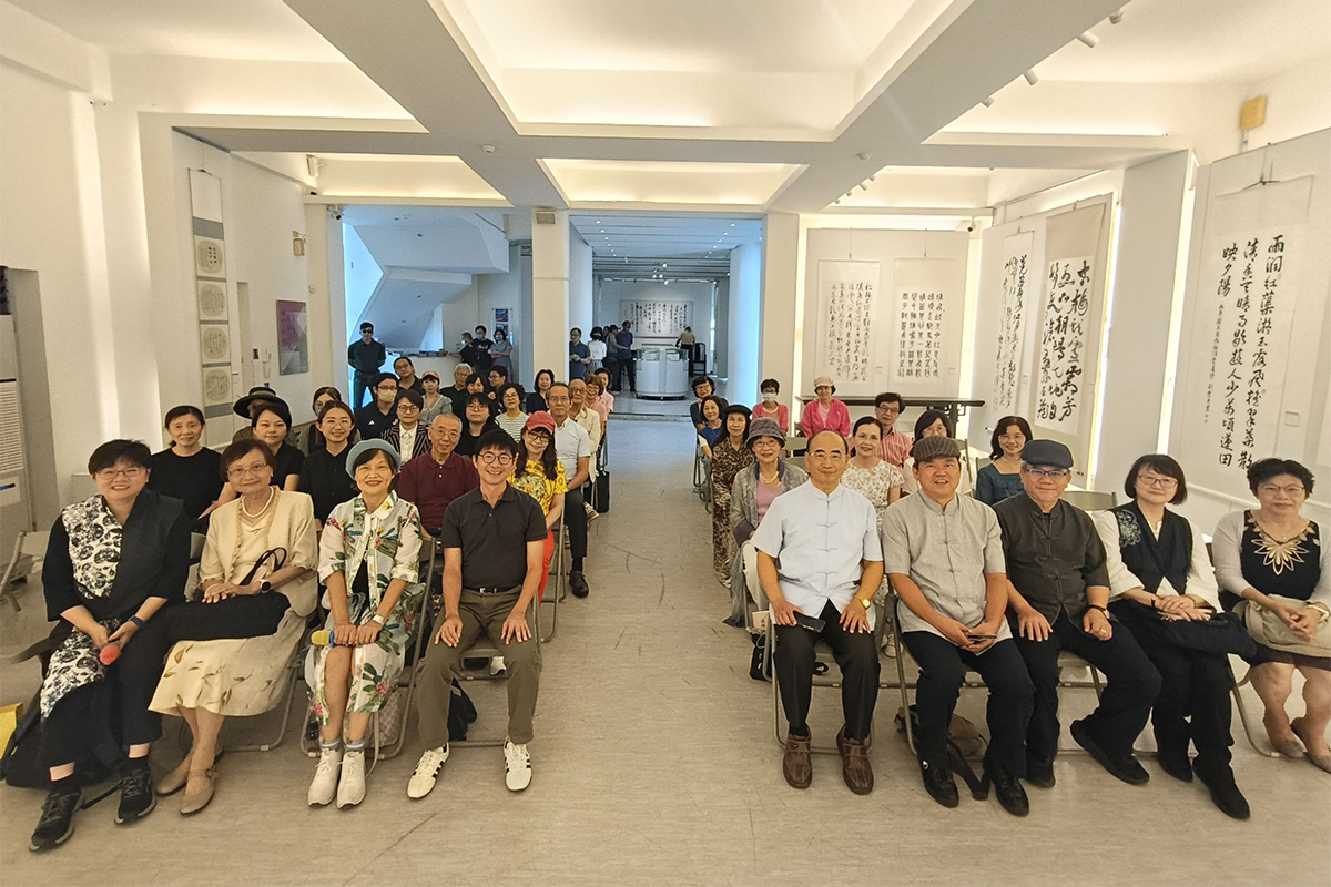 巾幗揮毫展風華　13位女教授翰墨風情展登場綻放藝文能量
