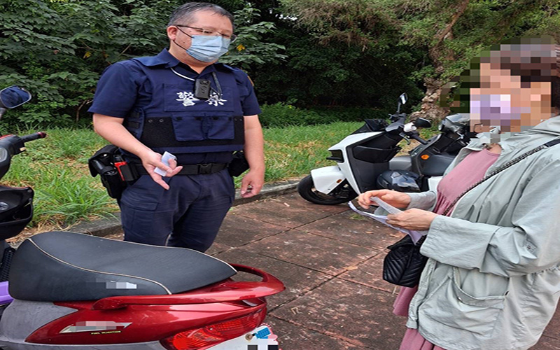 愛車一度不翼而飛　楠梓警循線查找平安尋回機車