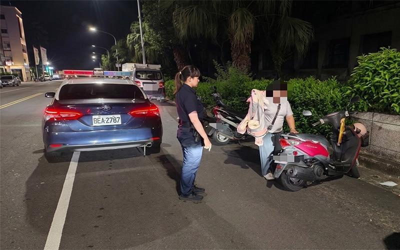 愛車一度不知去向急報警　楠梓警熱心尋回讓婦人破涕為笑