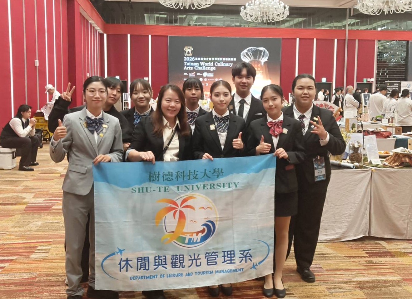 樹德科大餐飲創意征服評審   融合臺南風土滋味勇奪2金3銀2銅