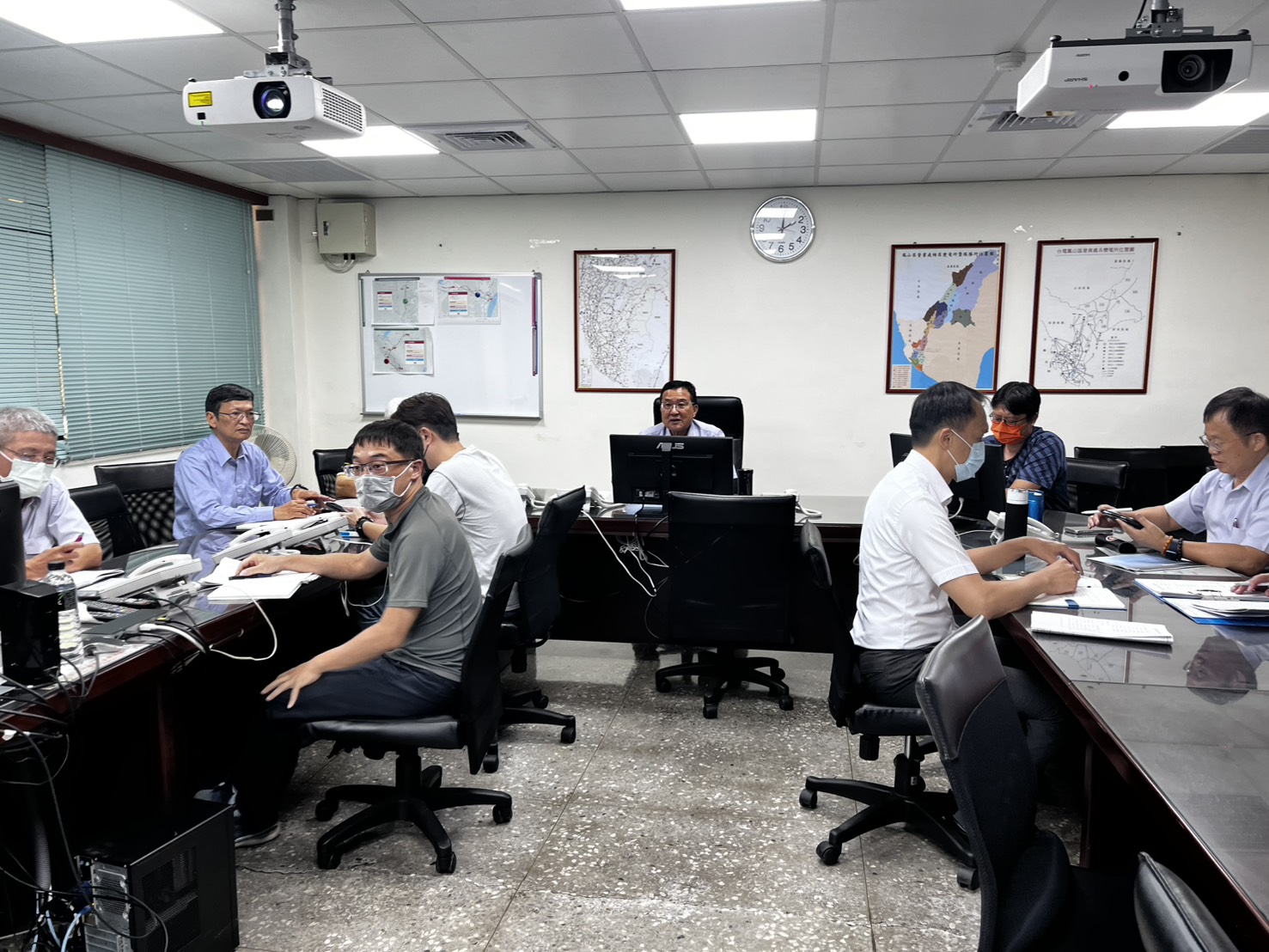 薔琵颱風逼近　台電鳳山區處超前部署強化防災整備