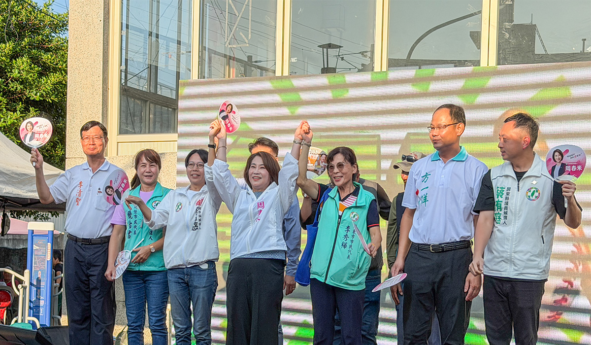 廟口開講變身政治舞台　周春米梁育慈攜手五場開唱王義川李正皓助陣